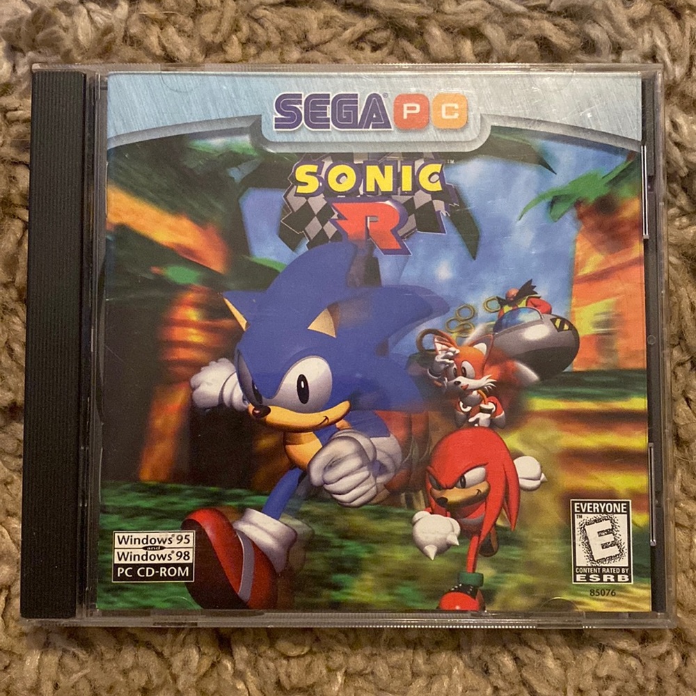 Sonic R Sega PC Game